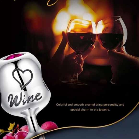 Bracelet charms Pandora style 🍓🥰🪷 - Picture 2 of 2